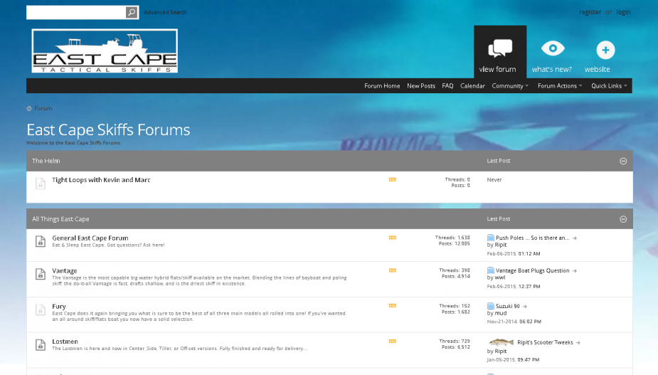 EastCape Skiffs Forums